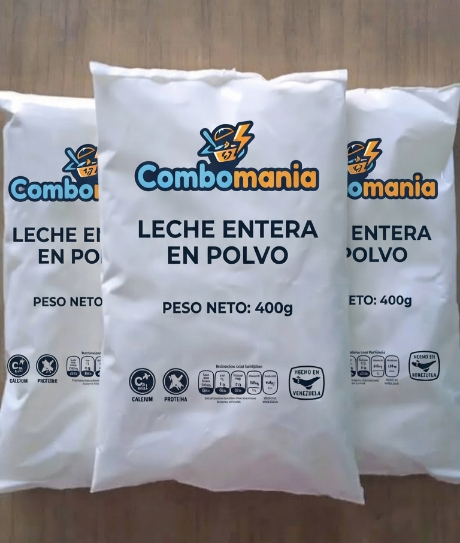 Leche en polvo (pqt 400g)