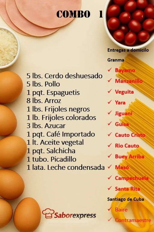 Combo 1 Sabor